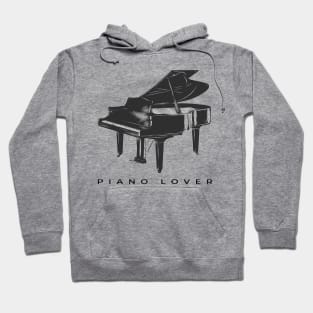 Piano Lover Grand Piano Hoodie